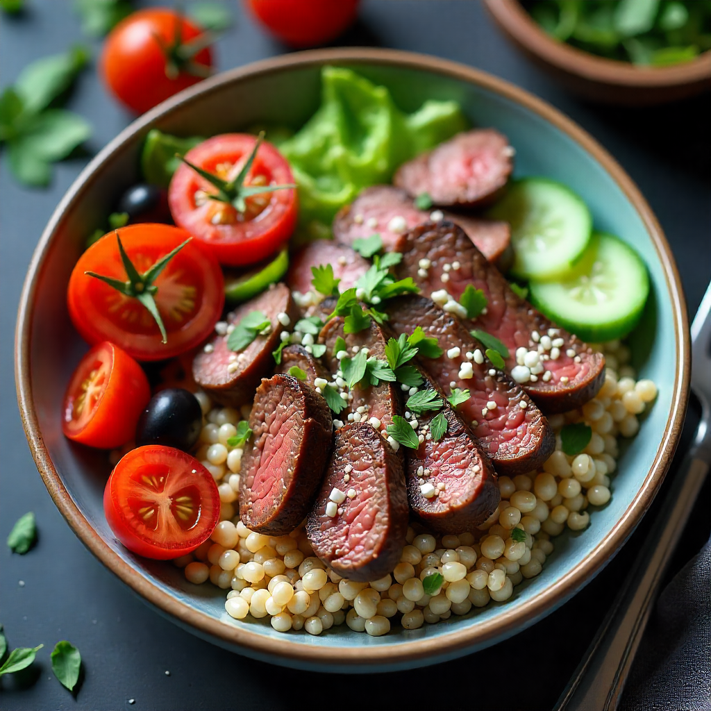 Mediterranean Steak Bowl