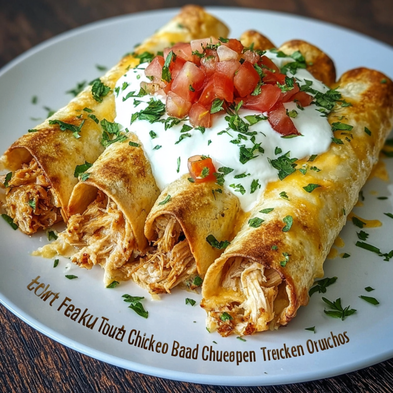 Baked Cream Cheese Chicken Taquitos – Delicious & Ultimate Easy Dinner