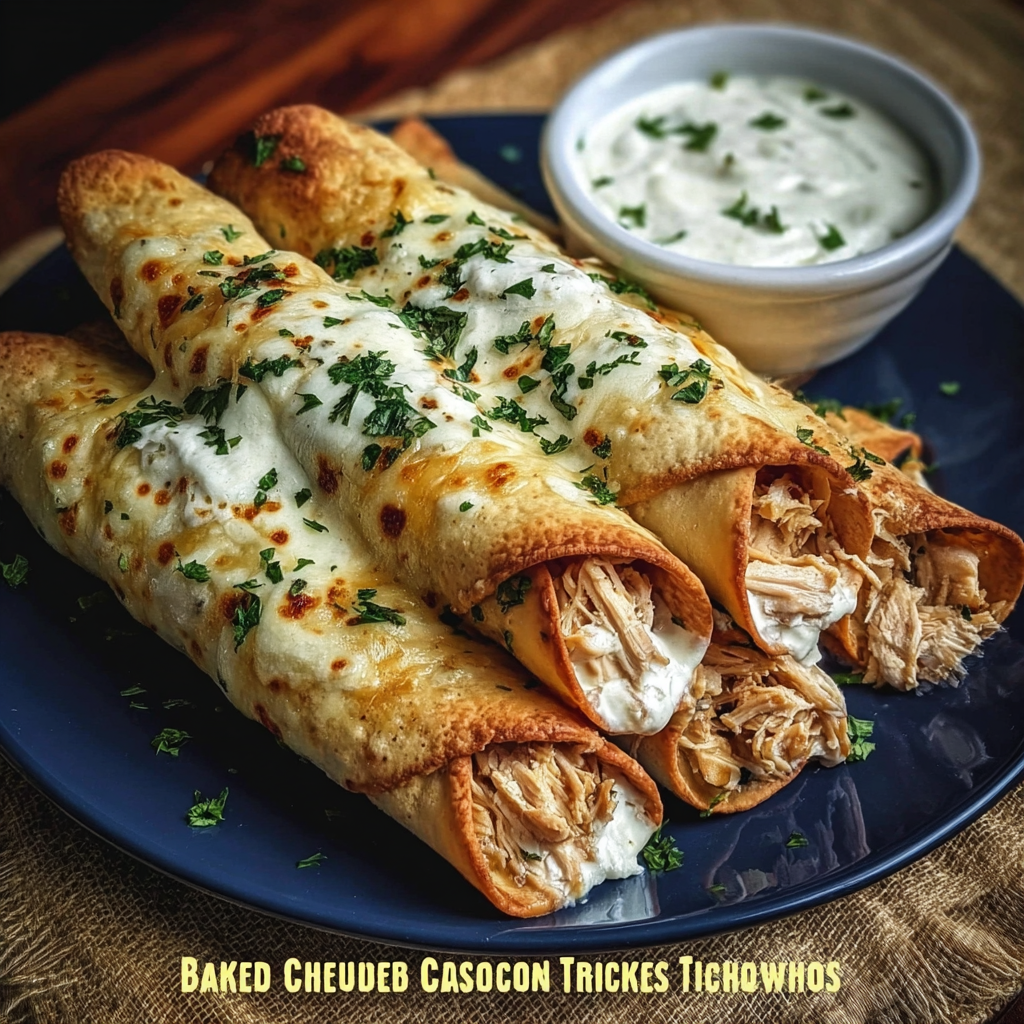 Baked Cream Cheese Chicken Taquitos – Delicious & Ultimate Easy Dinner 9 Cream Cheese Chicken Taquitos 2