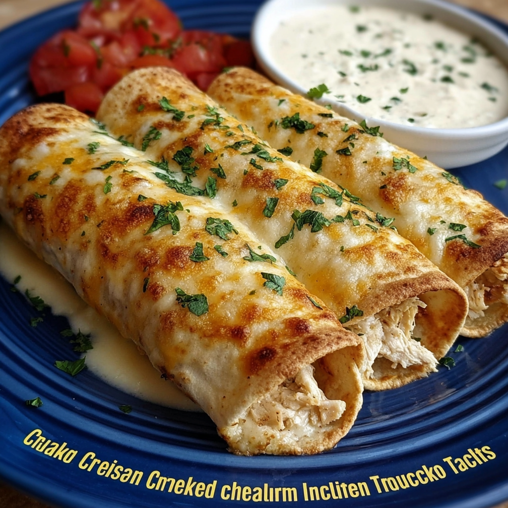 Baked Cream Cheese Chicken Taquitos – Delicious & Ultimate Easy Dinner 10 Cream Cheese Chicken Taquitos 3
