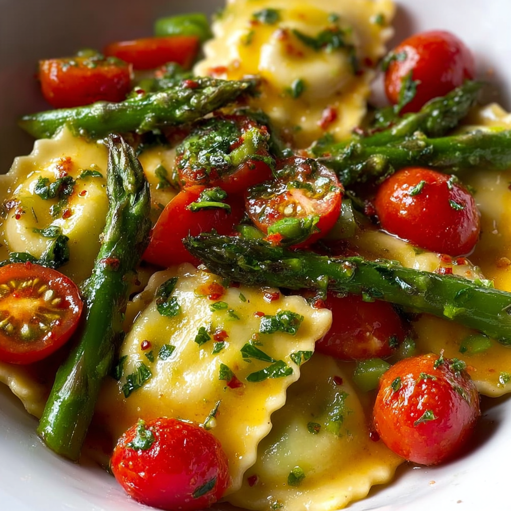 Easy Ravioli with Tomatoes 2