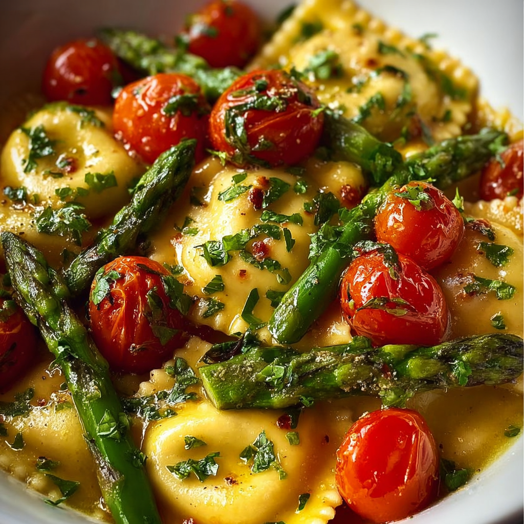 Easy Ravioli with Tomatoes 3