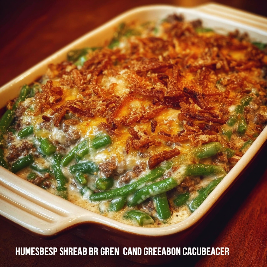 Hamburger Green Bean Casserole 8 Hamburger Green Bean Casserole
