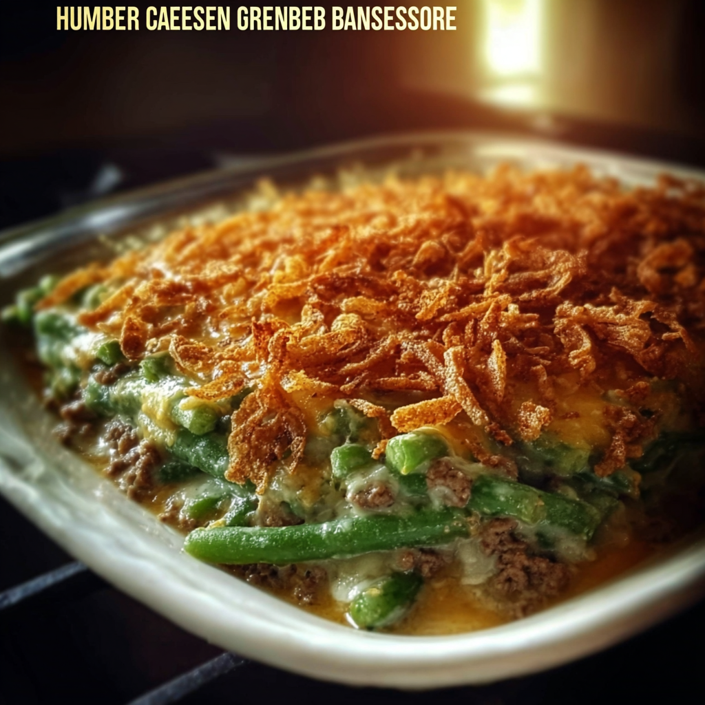 Hamburger Green Bean Casserole 11 hamburger green bean casserole 2