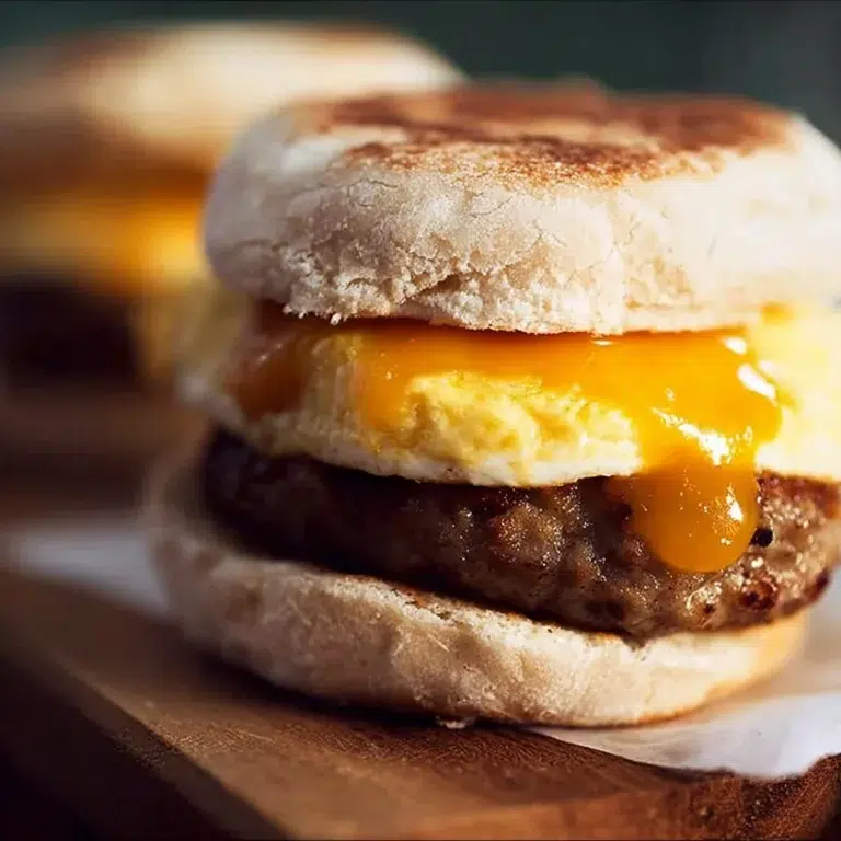 Sausage and Egg McMuffins — Homemade, Quick, and Delicious
