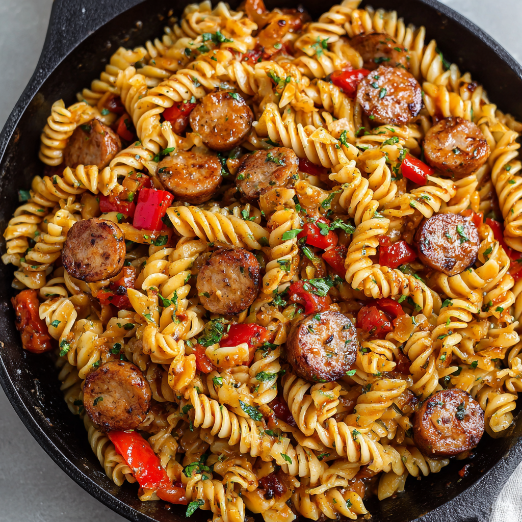 Sticky Honey Garlic Sausage Pasta Skillet — Easy, Sticky Comfort 9 u7835592976 Sticky Honey Garlic Sausage Pasta Skillet Easy St 3f179a9f f86c 4b7a bb88 b2ceee8ee5a9 3