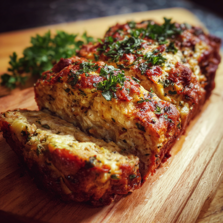 Italian Chicken Meatloaf — Easy Comfort with Italian Flavor