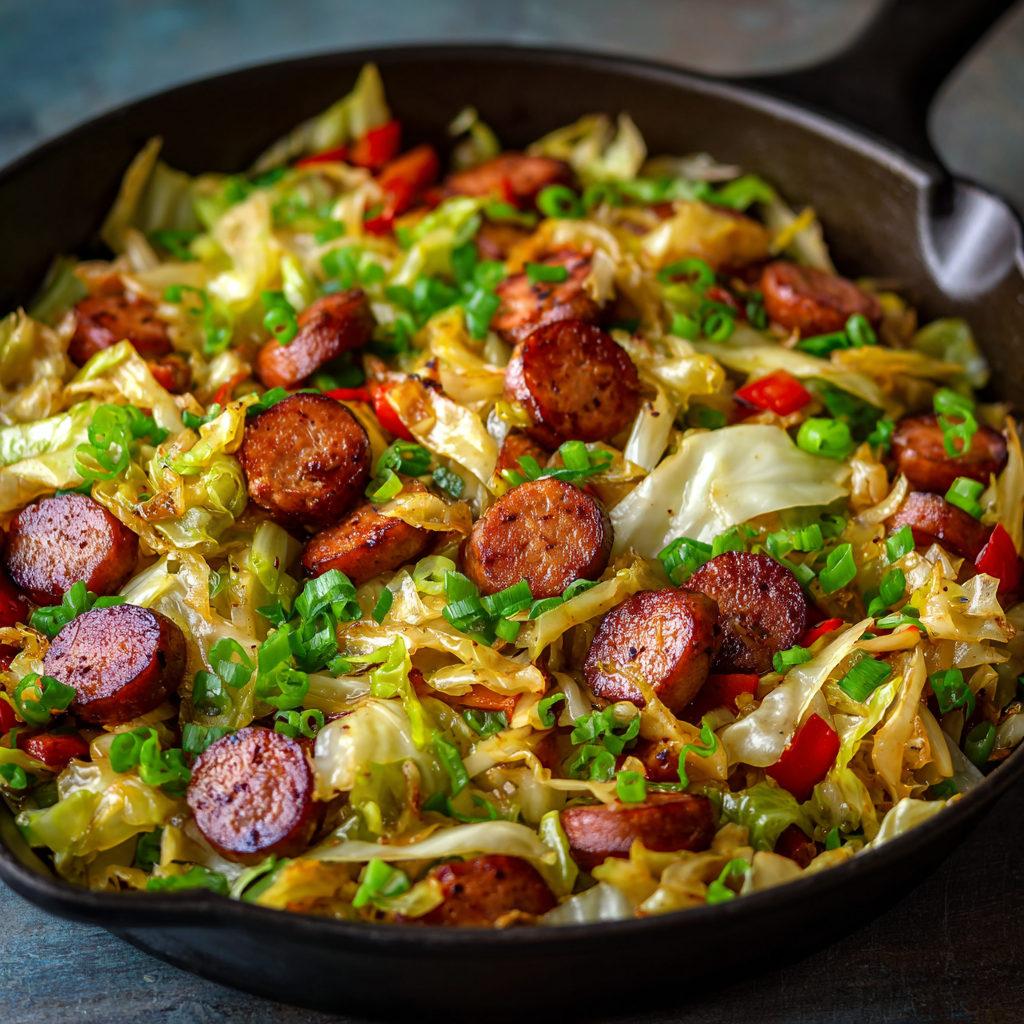 Sausage and Cabbage Stir Fry — Easy Weeknight Comfort 12 Sausage and Cabbage Stir Fry — Easy Weeknight Comfort 3