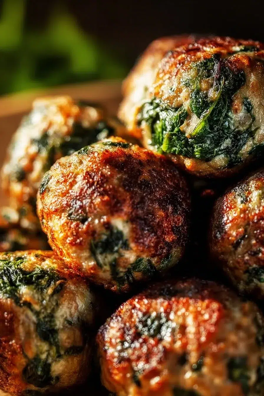 Spinach Garlic Meatballs Recipe Everyone Will Love