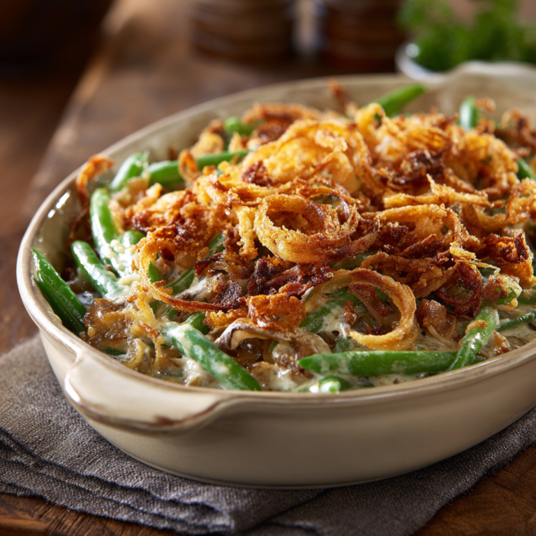 Best-Ever Green Bean Casserole: Reliable, Creamy Holiday Classic