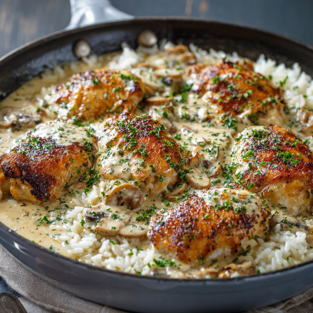 u7835592976 Creamy Smothered Chicken and Rice Easy Comfort 269a12bb e81c 49cb b4f8 6c9dde890fa3 1