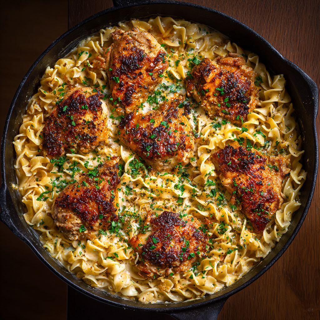 Easy One Pan Chicken Buttered Noodles: The Ultimate Comfort Dinner 11 u7835592976 Easy One Pan Chicken with Buttered Noodles v 7 e89f10ea 7301 46bc 9be9 5a51f6b4024a 2