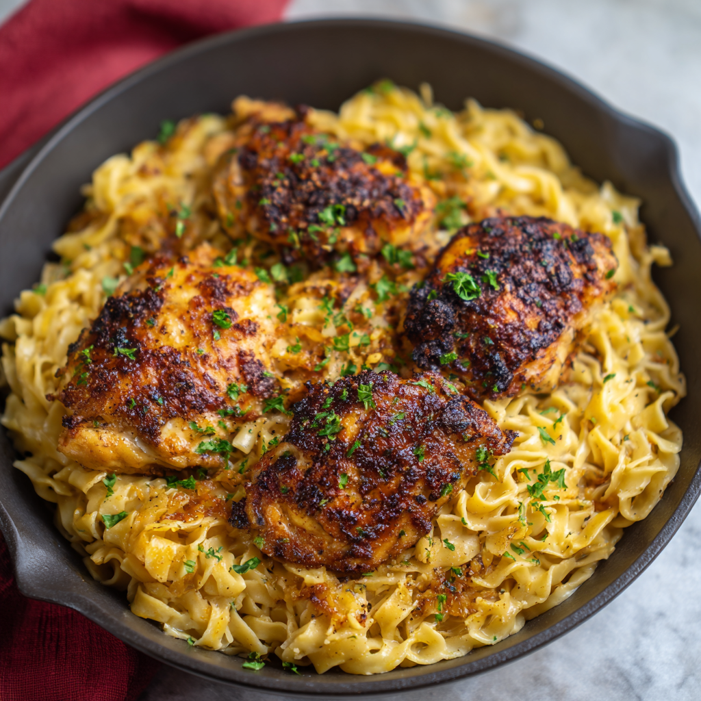 Easy One Pan Chicken Buttered Noodles: The Ultimate Comfort Dinner 9 u7835592976 Easy One Pan Chicken with Buttered Noodles v 7 e89f10ea 7301 46bc 9be9 5a51f6b4024a 3
