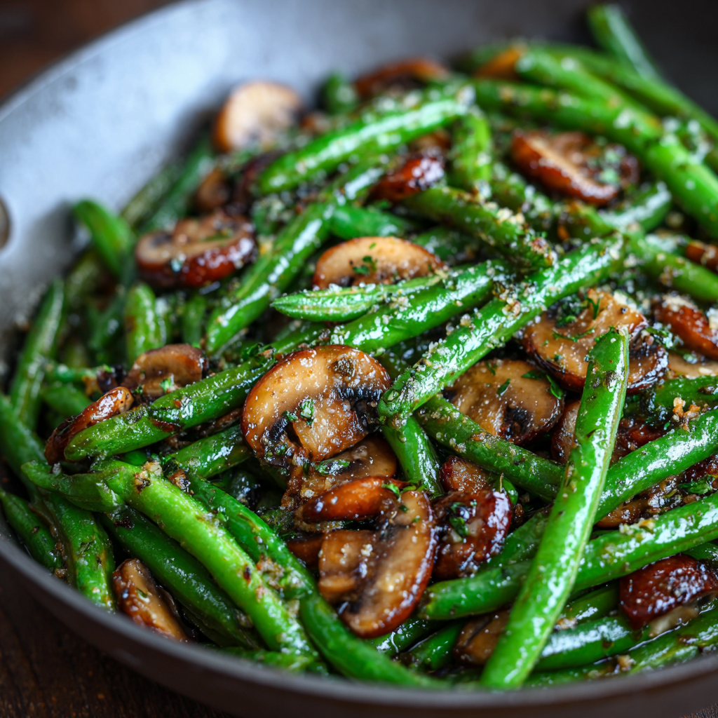 u7835592976 Garlic Butter Sauted Green Beans and Mushrooms 6acbd44a 10b0 42af afe9 4e7defe2862e 1