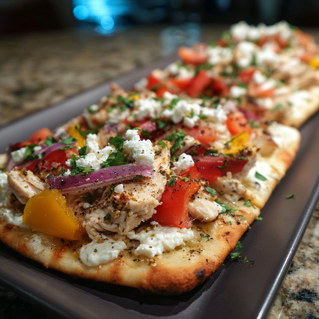 Greek Chicken Flatbread — Fast, Fresh Homemade Meal 9 u7835592976 Greek Chicken Flatbread v 7 71229a99 a6b2 4129 a98e e9ede4756554 3
