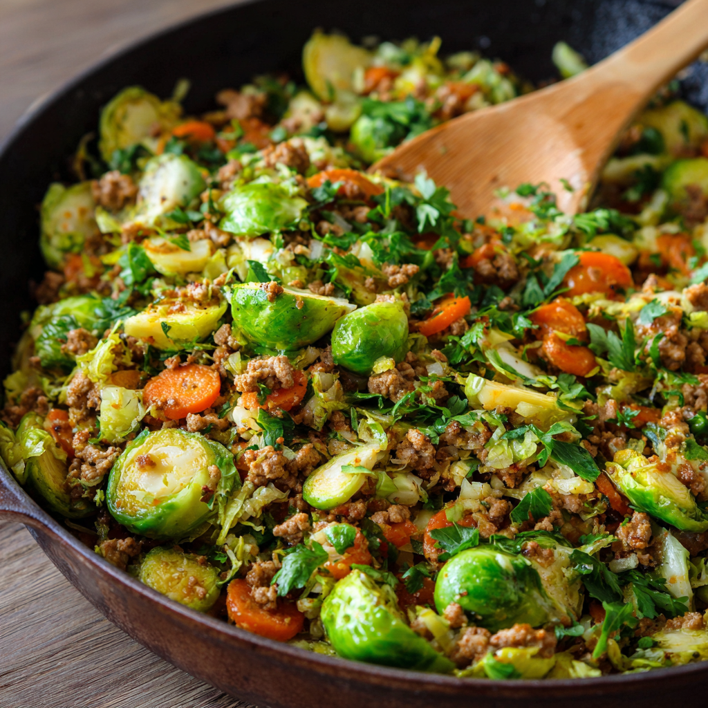 Healthy Brussels Sprouts and Ground Turkey Skillet 12 u7835592976 Healthy Brussels Sprouts and Ground Turkey Skille 45fcf6b0 443d 4fcd 8315 4b71926ffbd6 0