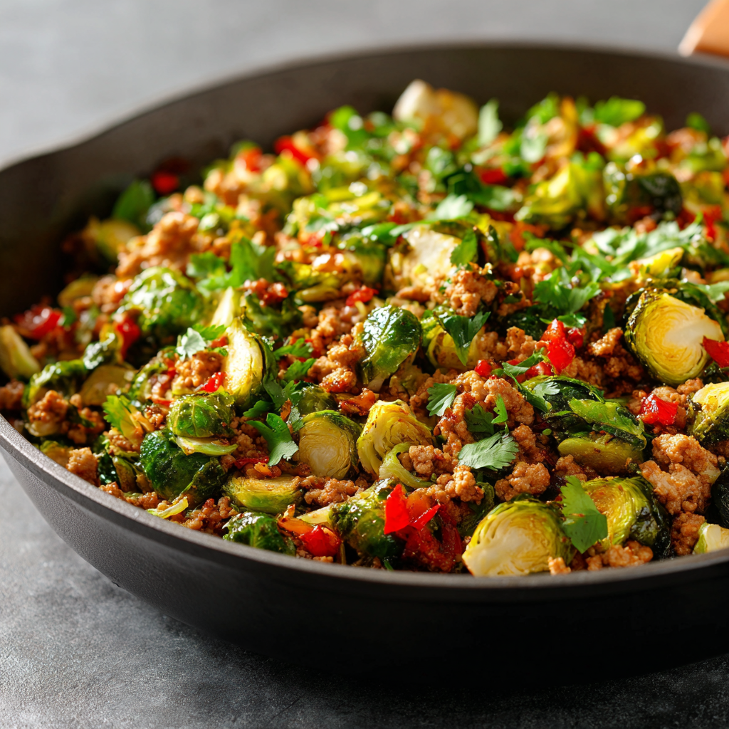 Healthy Brussels Sprouts and Ground Turkey Skillet 11 u7835592976 Healthy Brussels Sprouts and Ground Turkey Skille 45fcf6b0 443d 4fcd 8315 4b71926ffbd6 1