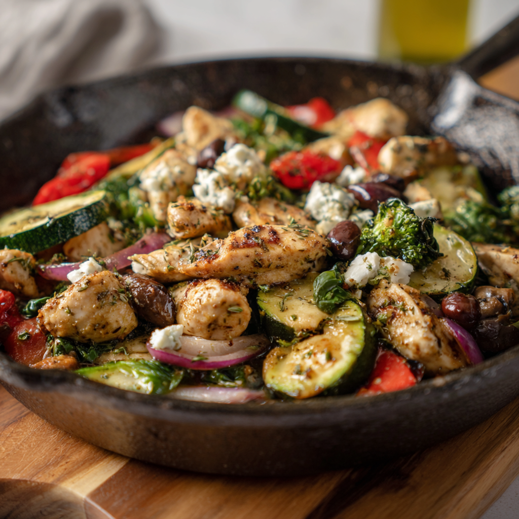 Mediterranean Chicken Stir Fry Recipe