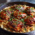 u7835592976 One Pan Honey BBQ Chicken and Rice Easy One Pan D 17108b32 3889 4349 80ed e26db21cf644 1