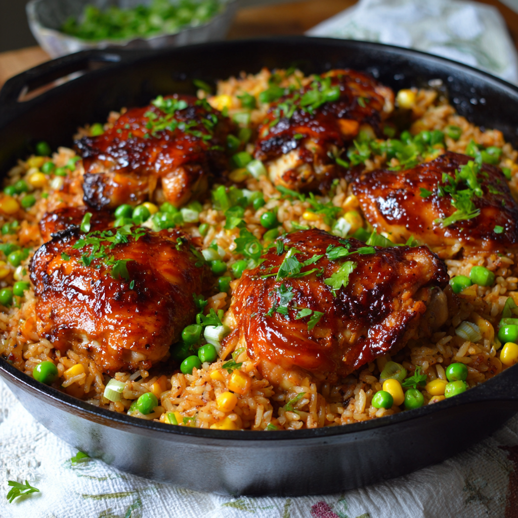 One-Pan Honey BBQ Chicken and Rice — Easy One-Pan Dinner 12 u7835592976 One Pan Honey BBQ Chicken and Rice Easy One Pan D 17108b32 3889 4349 80ed e26db21cf644 3