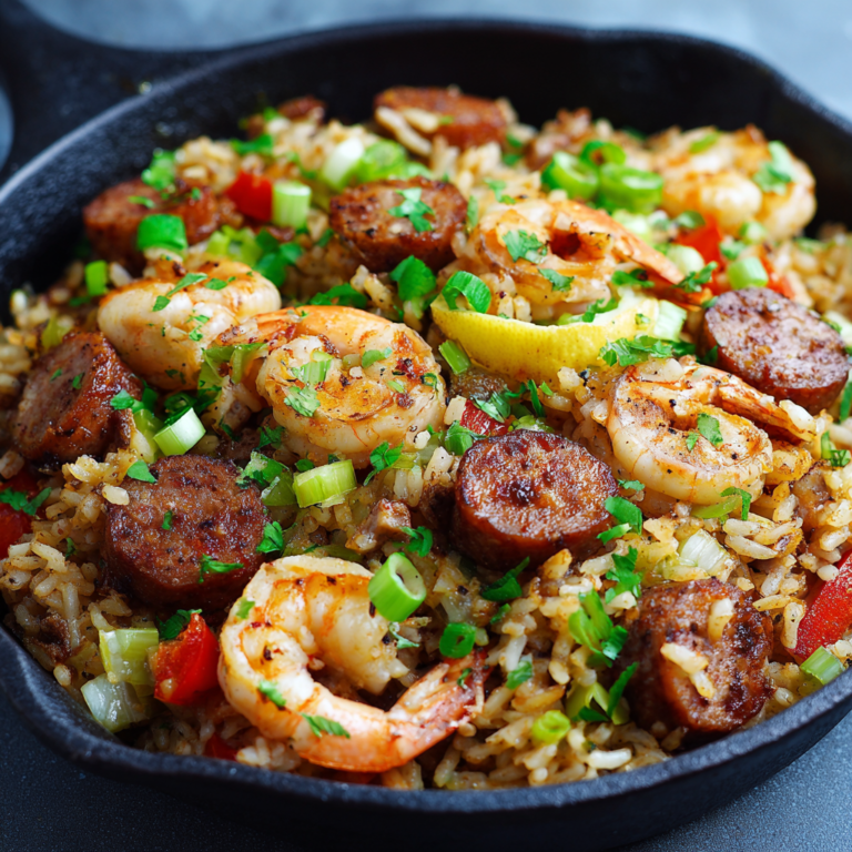 Shrimp Sausage Dirty Rice — Easy, Flavorful One-Pan Meal