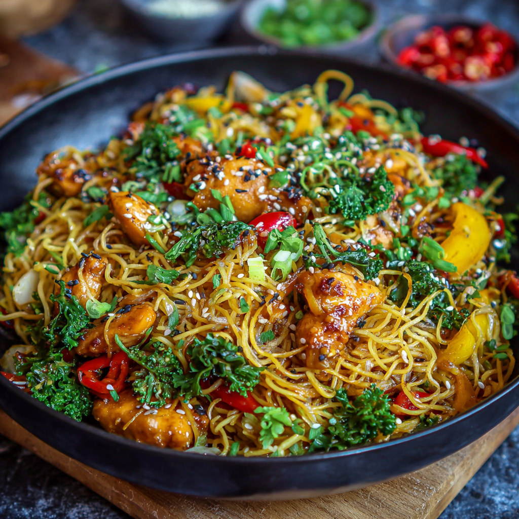 Sticky Garlic Chicken Noodles Recipe — Easy Weeknight Favorite 11 u7835592976 Sticky Garlic Chicken Noodles Easy Healthy Dinner 49d2aebd 13c5 4b25 81c7 f7d6ac679217 0