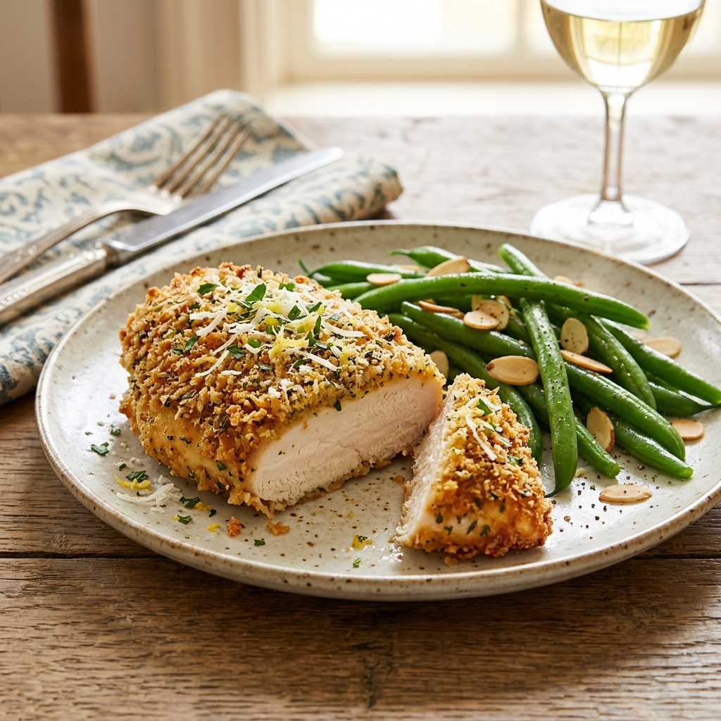 Parmesan Crusted Chicken - Easy Weeknight Favorite 11
