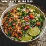 Delicious Chipotle Lime Chicken Salad with fresh ingredients and vibrant flavors