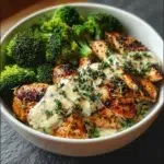 Grilled Chicken & Broccoli Bowls with Creamy Garlic Sauce - Easy Recipe 12 grilled chicken broccoli bowls with creamy garli 2026 04 25 091601 1