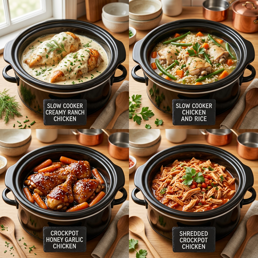 Crockpot Chicken Breast — Juicy, Easy Slow Cooker Dinner 9