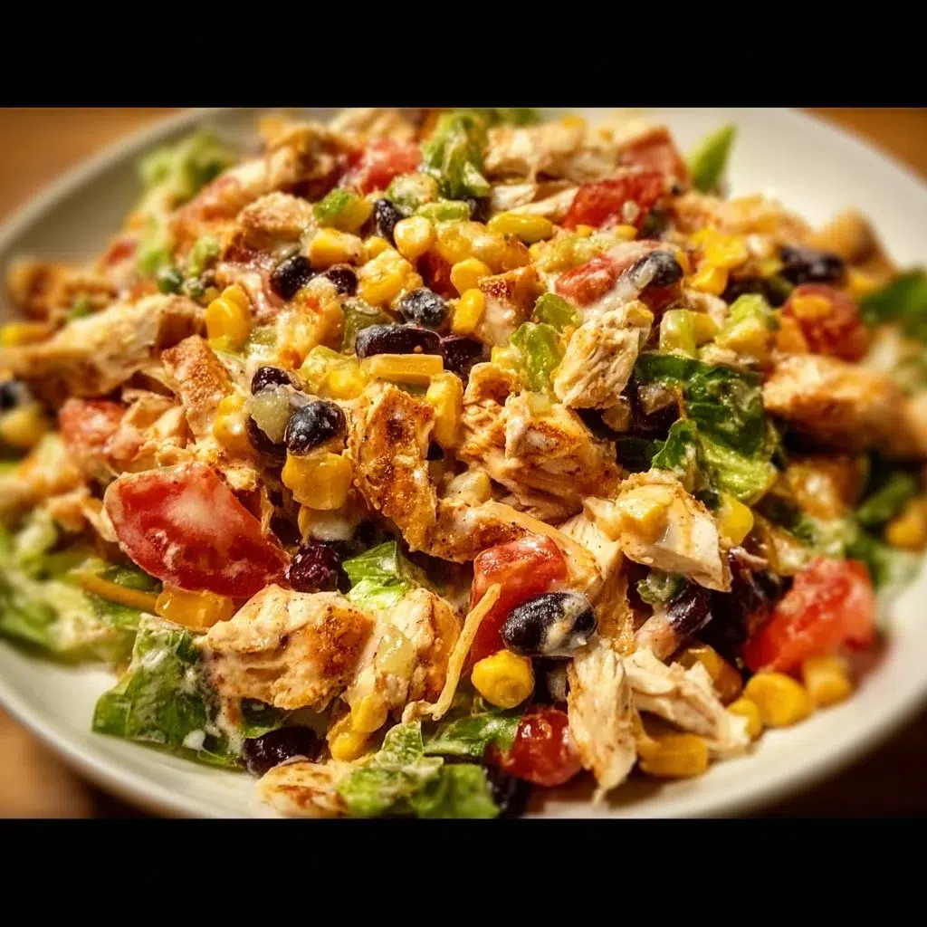 Quick Southwest Chicken Salad Recipe - Easy & Delicious 8 Quick Southwest Chicken Salad with vibrant vegetables and seasoned chicken
