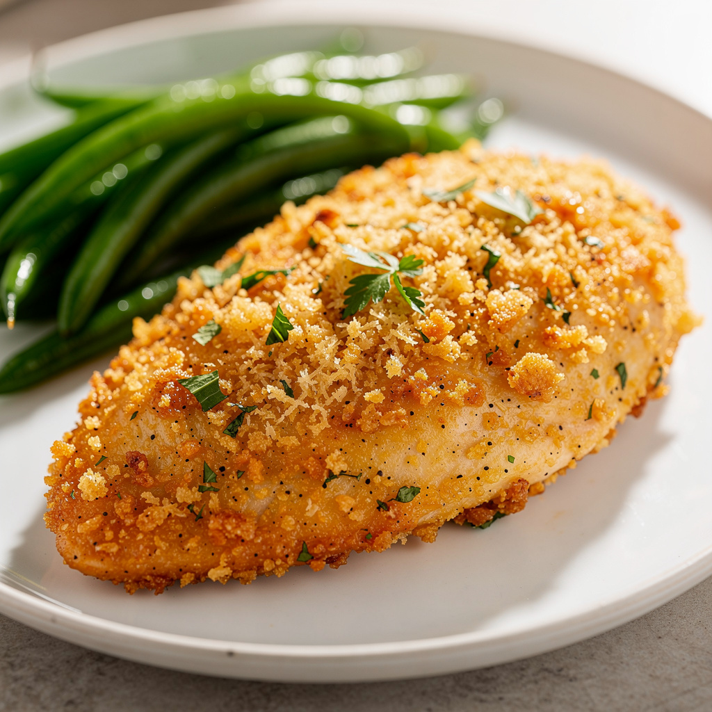 Parmesan Crusted Chicken - Easy Weeknight Favorite 9