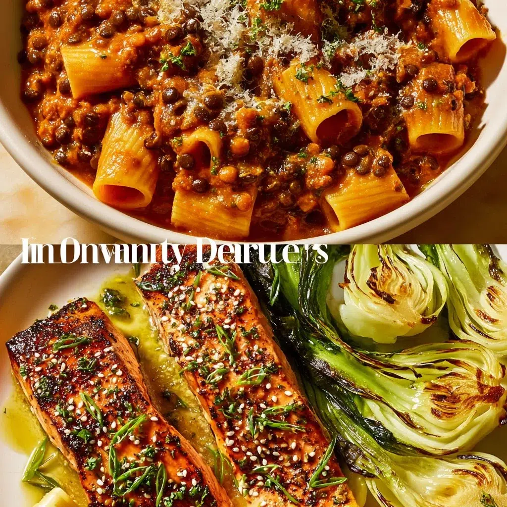 10 Anti-Inflammatory Dinner Recipes 6 Healthy anti-inflammatory dinner recipes featuring vibrant ingredients and colors