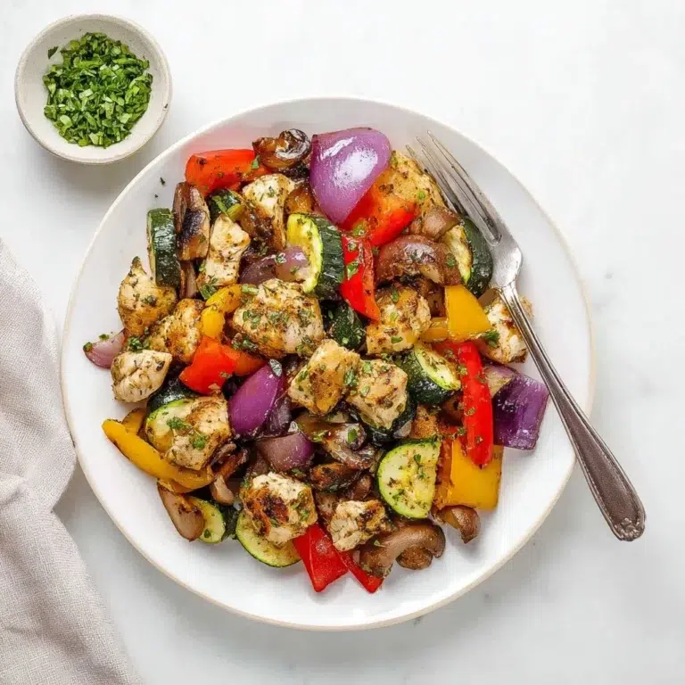 10 Minute Roasted Chicken and Vegetables – Air Fryer Recipe.