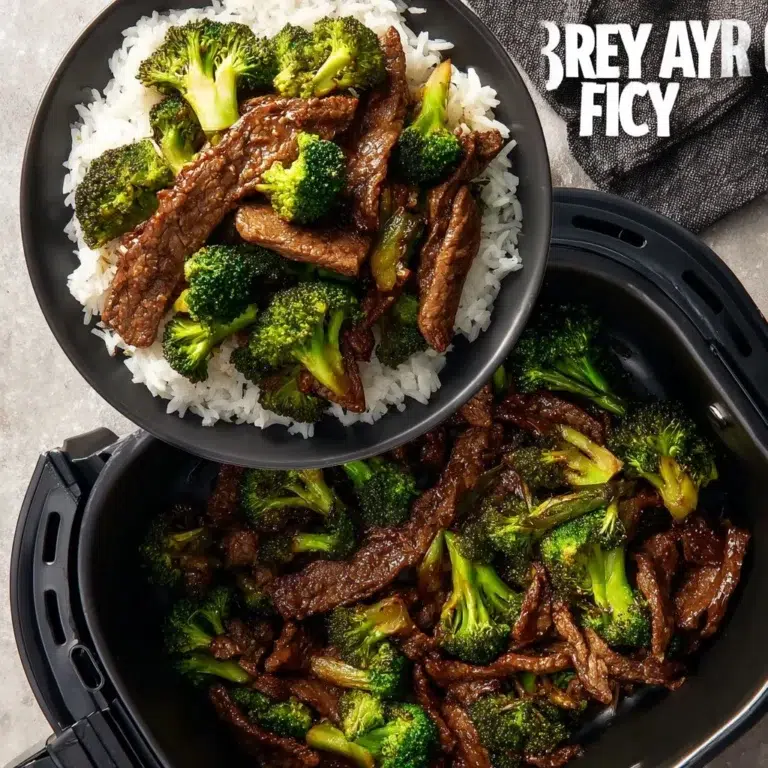 Easy Air Fryer Beef and Broccoli You’ll Love