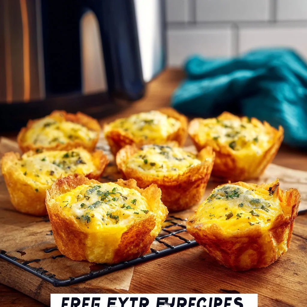Air Fryer Egg Bite Cups Recipe - Quick and Delicious 10 Air Fryer Egg Bite Cups