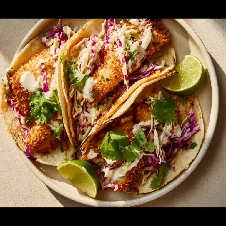 Best Air Fryer Fish Tacos Recipe – Deliciously Easy