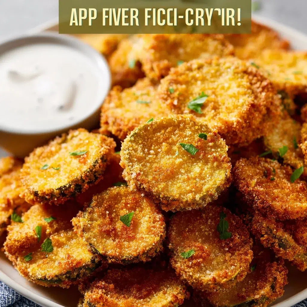 Air Fryer Fried Pickles Recipe | Crispy and Delicious Snack 9 Air Fryer Fried Pickles