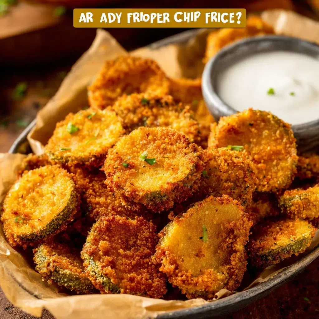 Air Fryer Fried Pickles Recipe | Crispy and Delicious Snack 11 Air Fryer Fried Pickles