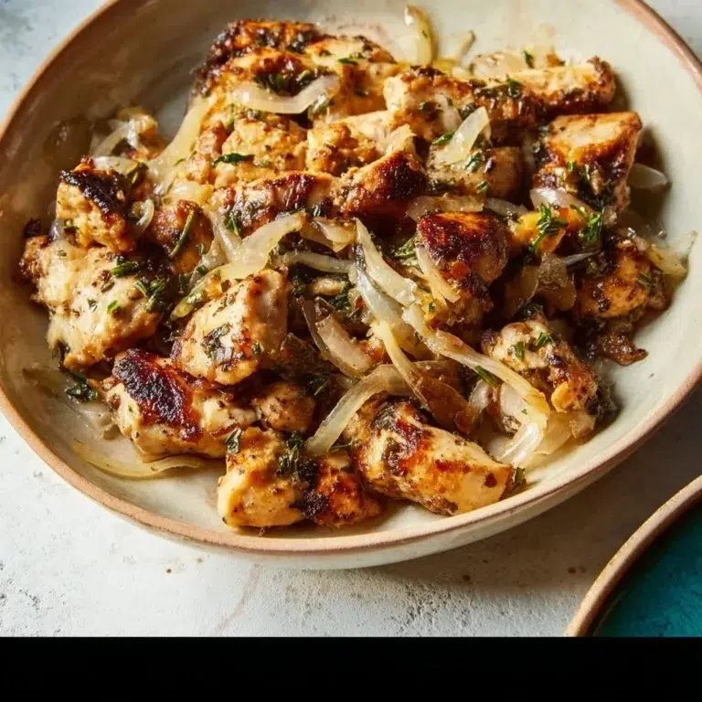 Air Fryer Garlic Parmesan Chicken Bites Recipe – Quick & Delicious
