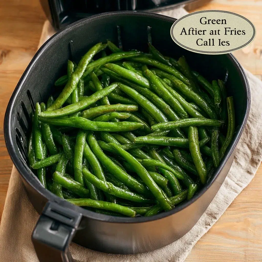 Best Air Fryer Green Beans Recipe: Quick & Delicious 8 Crispy air fryer green beans served as a healthy side dish
