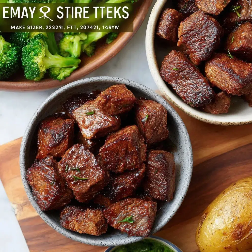 Air Fryer Steak Bites Recipe – Quick and Delicious 9 Air Fryer Steak Bites