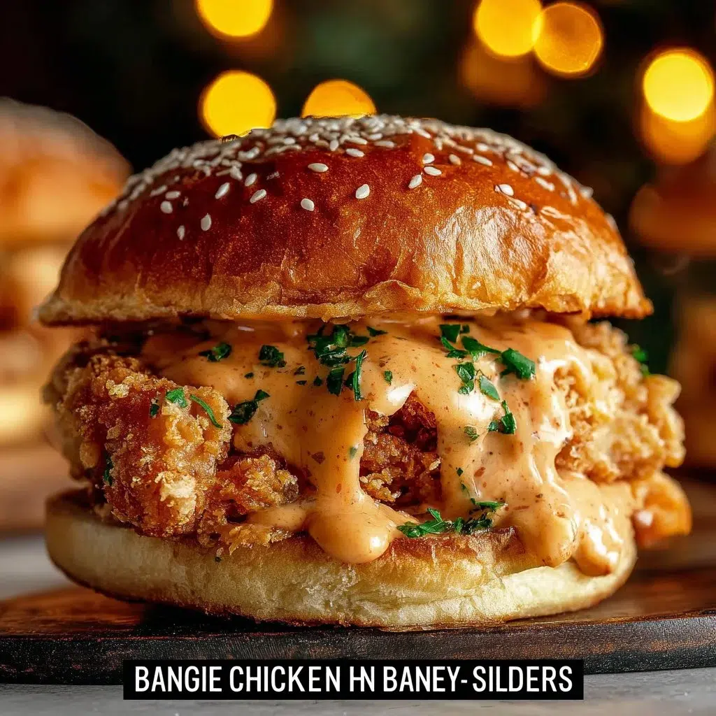 Bang Bang Chicken Sliders Recipe - Delicious & Easy Sliders 9 Bang Bang Chicken Sliders