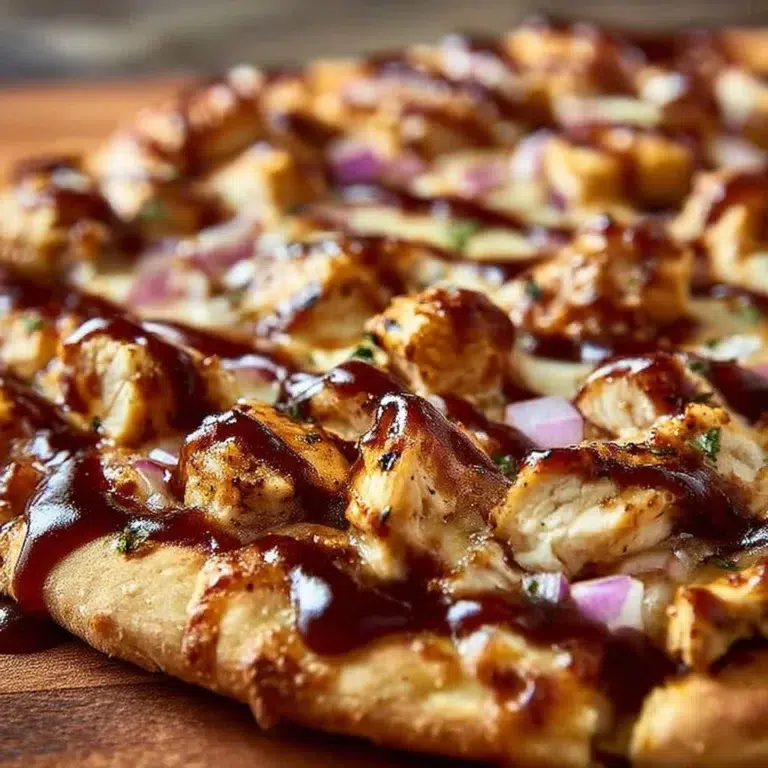 BBQ Chicken Pizza: A Quick and Delicious Recipe