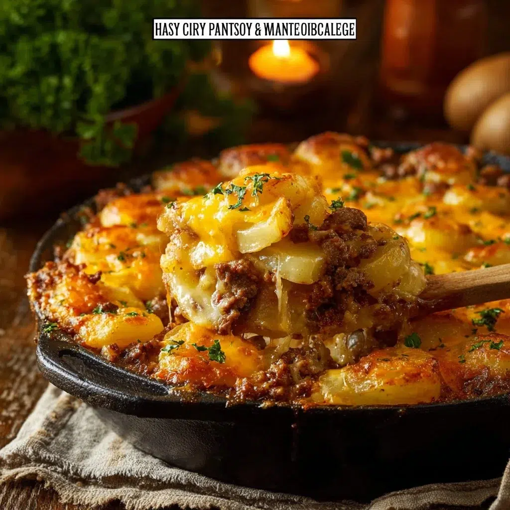 Cheesy Hamburger Potato Casserole 11 Cheesy Hamburger Potato Casserole