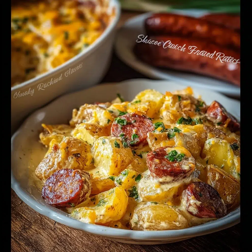 Cheesy Ranch Potatoes and Smoked Sausage 10 Cheesy Ranch Potatoes and Smoked Sausage