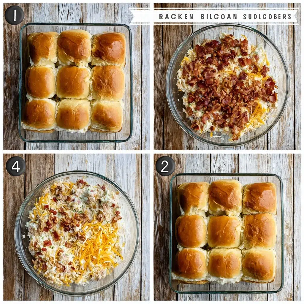 Chicken Bacon Ranch Sliders Recipe – Perfect for Any Occasion 9 Chicken Bacon Ranch Sliders