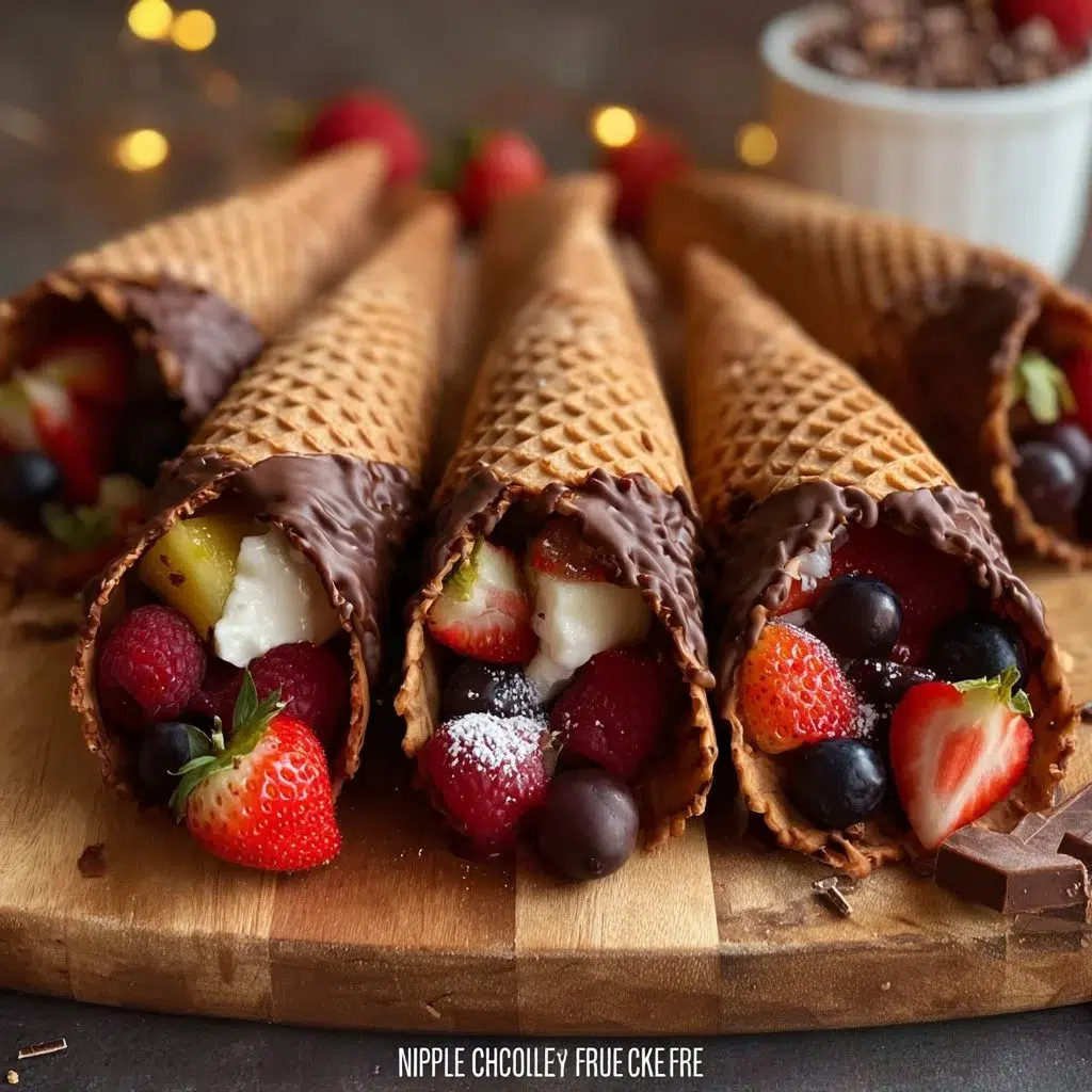 Chocolate-Dipped Fruit Cones: A Fun Dessert Recipe for All Ages 10 Chocolate-Dipped Fruit Cones