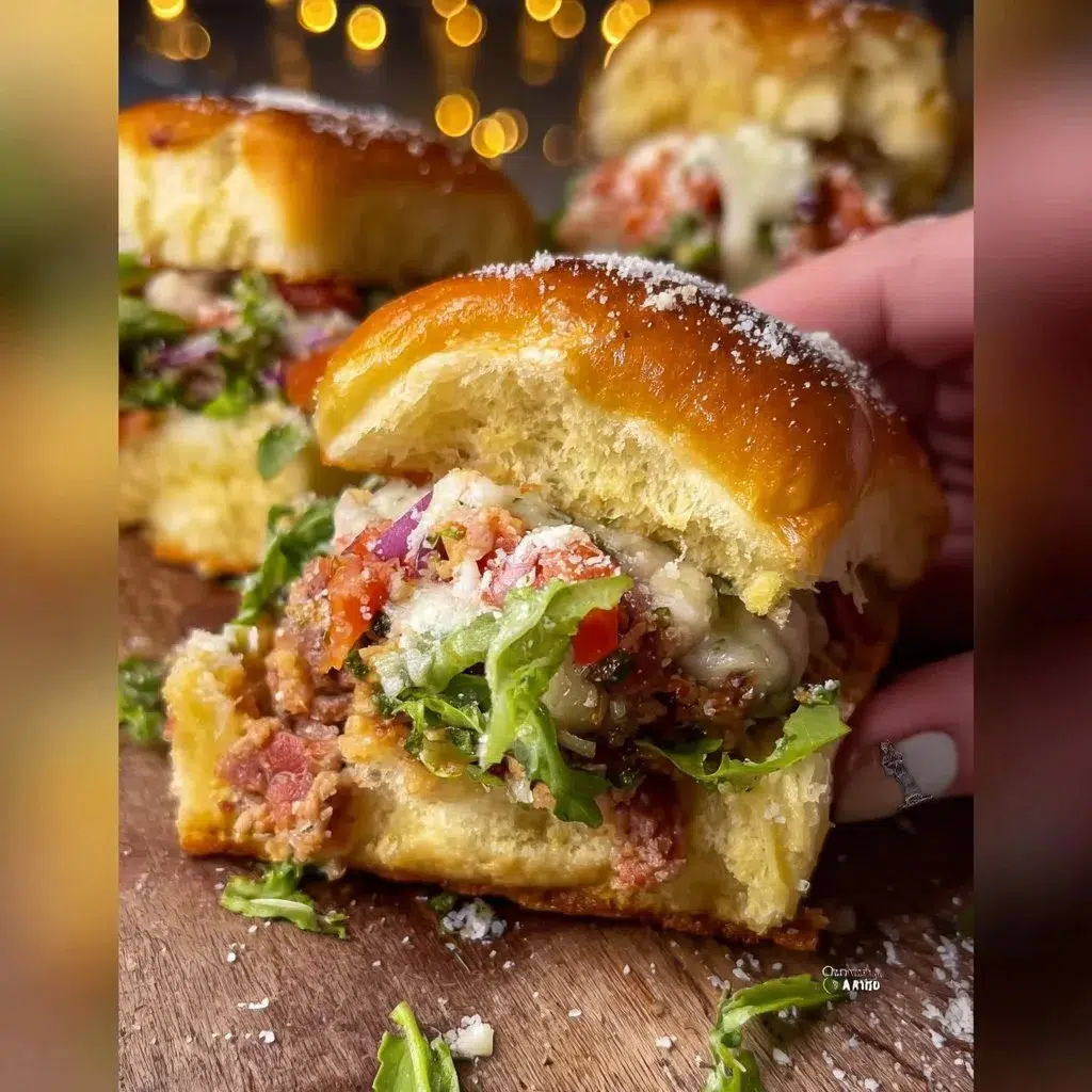 Chopped Italian Sliders - A Flavorful Comfort Food Delight 10 Chopped Italian Sliders