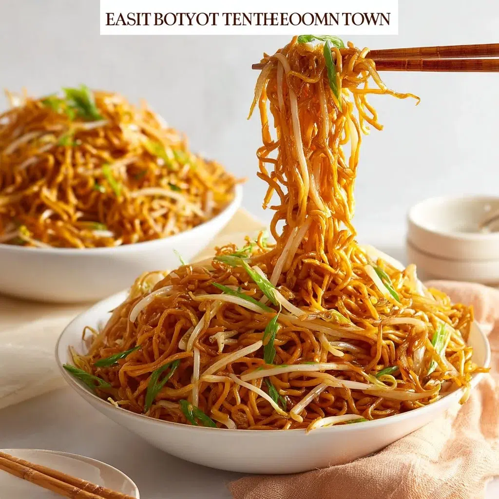 Classic Chinese Chow Mein Recipe: Easy and Delicious Favorite 9 Classic Chinese Chow Mein